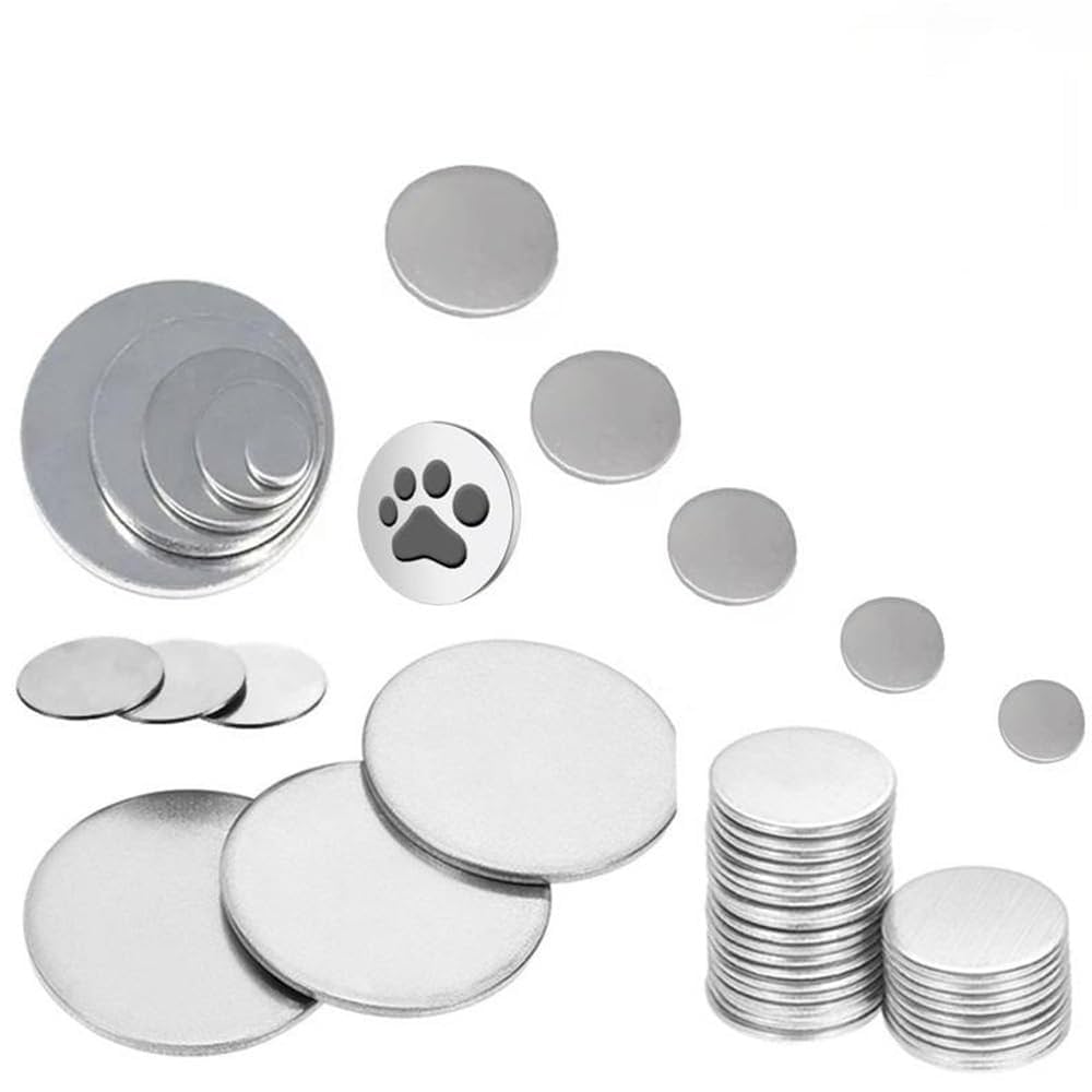 Amazon.co.jp: 丸型ステンレススチールディスク、スチール薄板